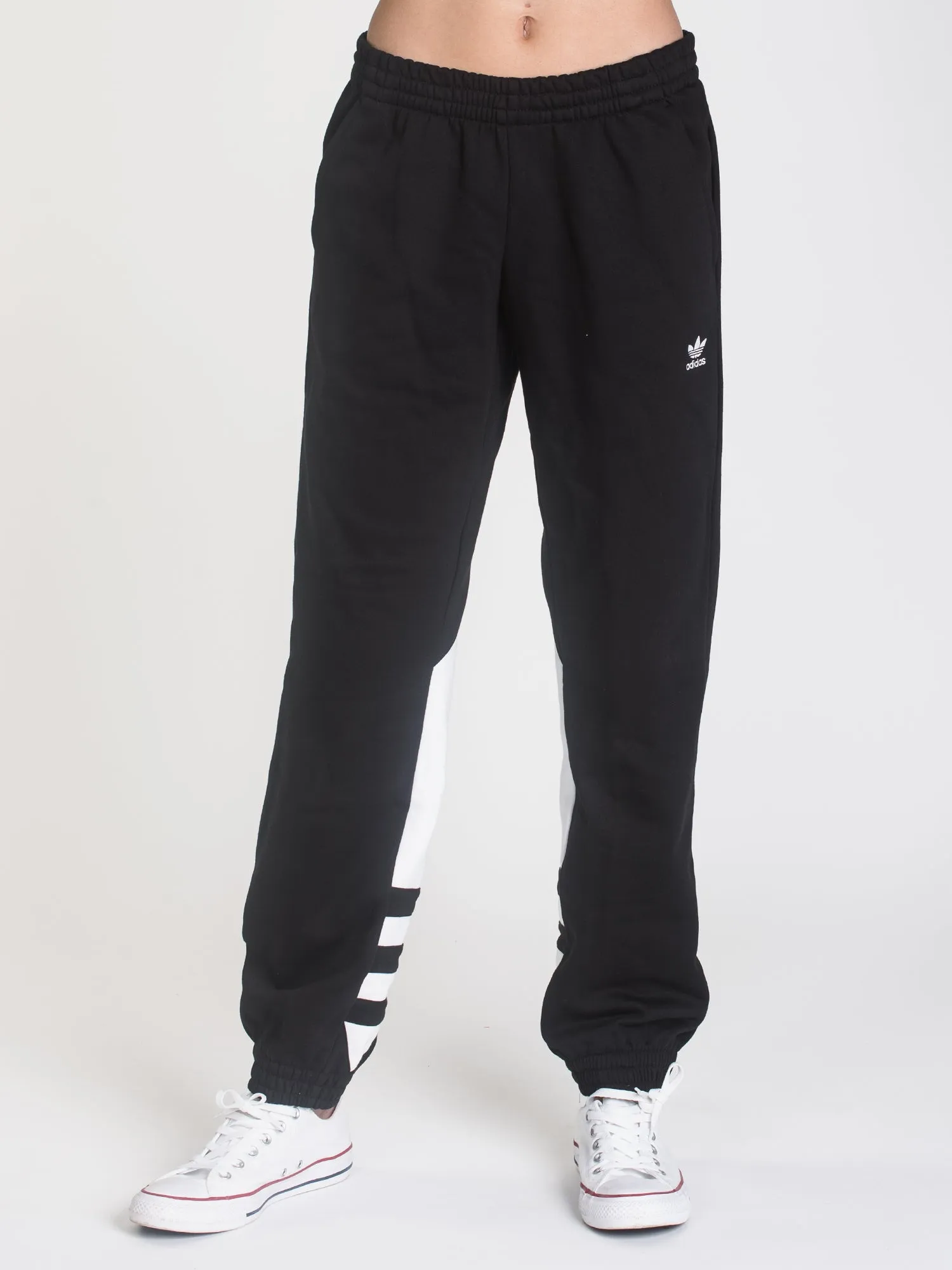 WOMENS LARGE LOGO SWEATPANT - BLACK - CLEARANCE sold by Boathouse