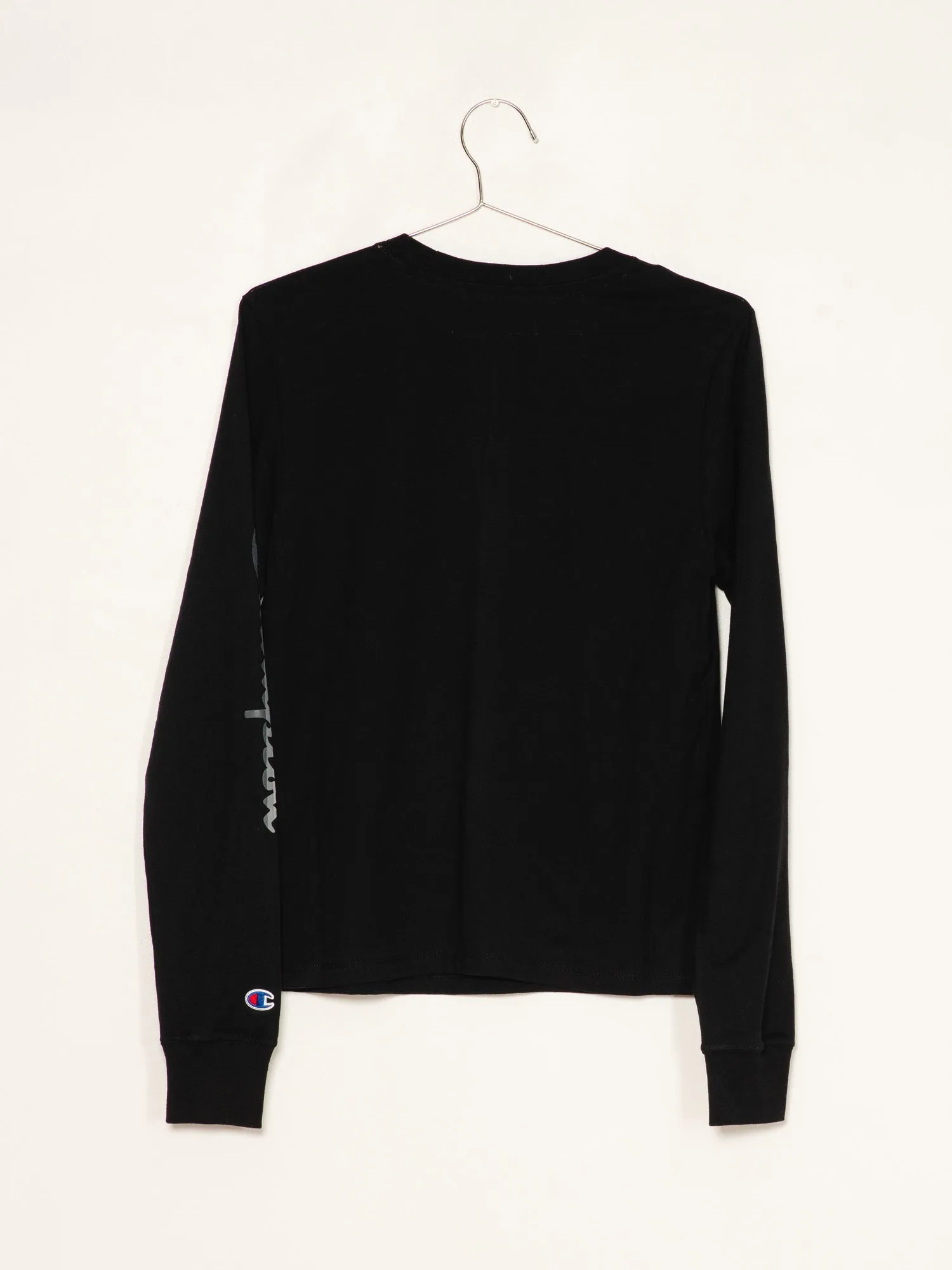 CHAMPION CLASSIC LONG SLEEVE T-SHIRT - BLACK - CLEARANCE sold by Boathouse product image thumbnail 5