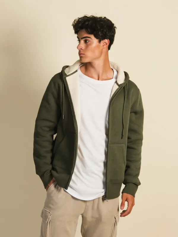 KOLBY SHERPA LINED FLEECE HOOD - CLEARANCE sold by Boathouse