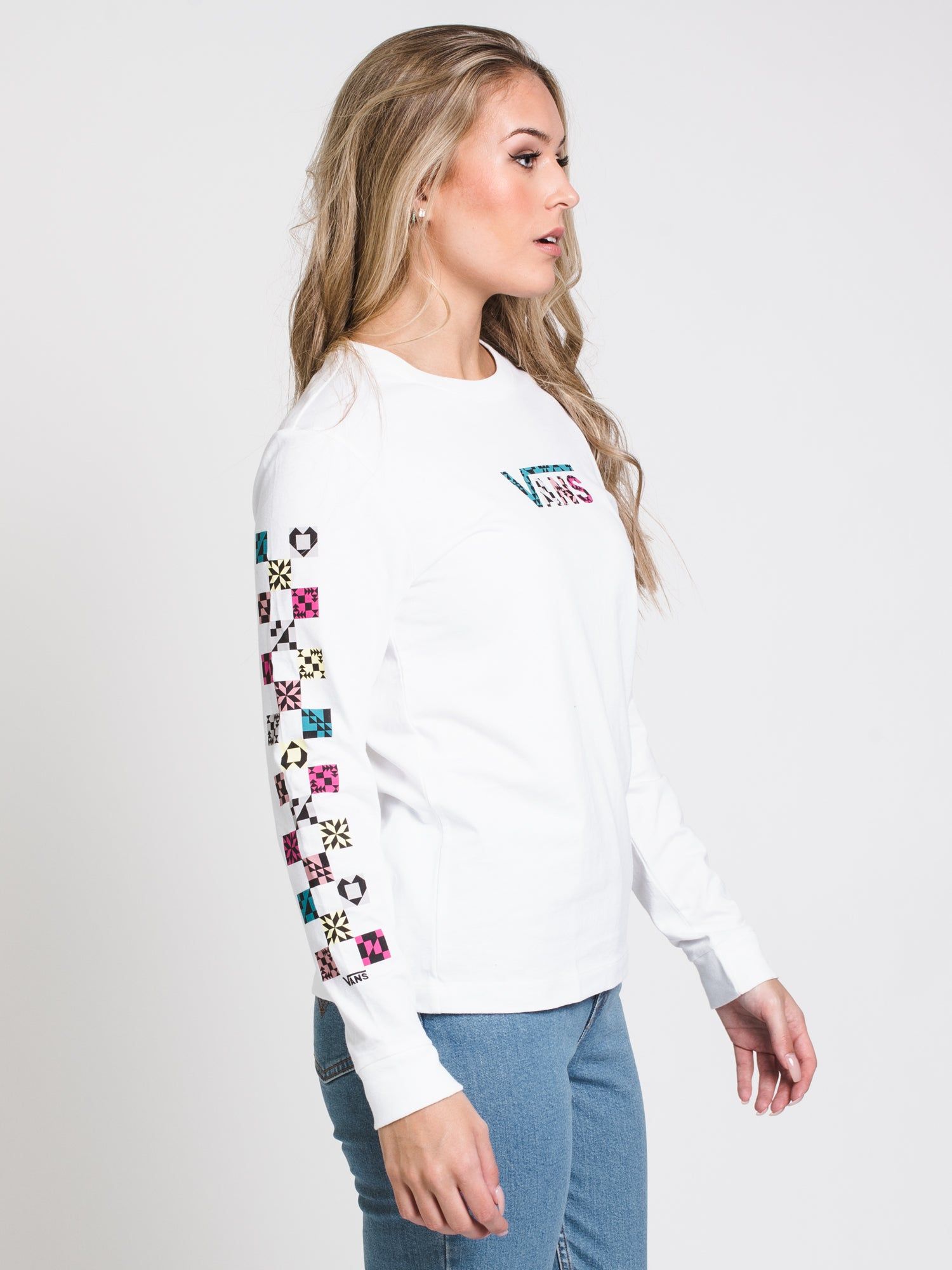 WOMENS BINKEY L/S TEE - WHITE - CLEARANCE sold by Boathouse product image thumbnail 3