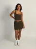 HARLOW DEVON SKIRT - ARMY GREEN - CLEARANCE sold by Boathouse