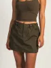 HARLOW DEVON SKIRT - ARMY GREEN - CLEARANCE sold by Boathouse