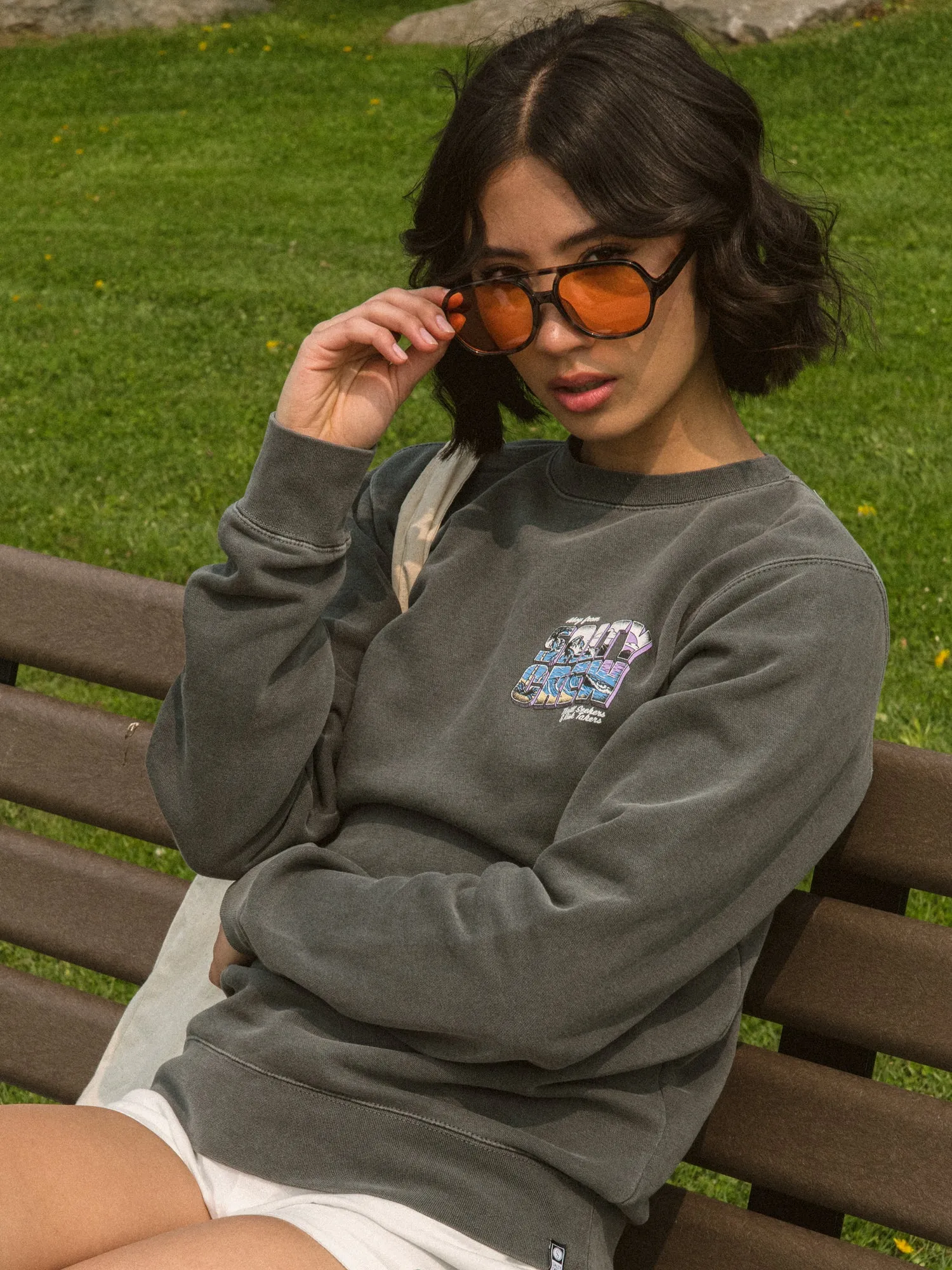 SALTY CREW AHOY BOYFRIEND CREW sold by Boathouse product image thumbnail 2