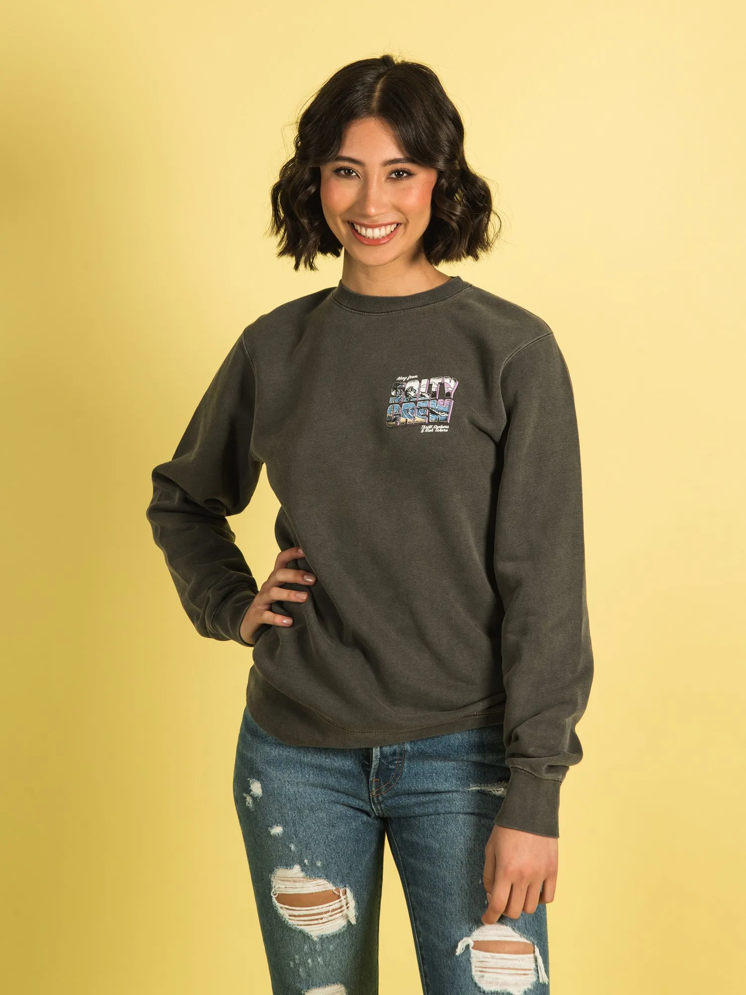 SALTY CREW AHOY BOYFRIEND CREW sold by Boathouse product image thumbnail 5