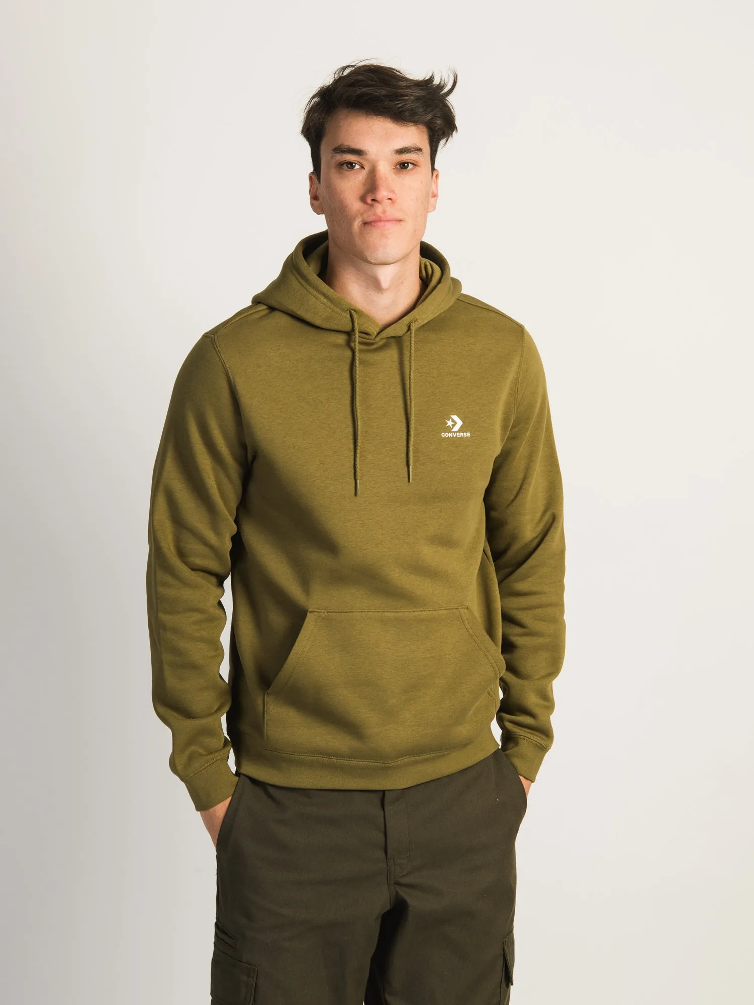 CONVERSE CHEVRON STAR PULL OVER HOODIE sold by Boathouse