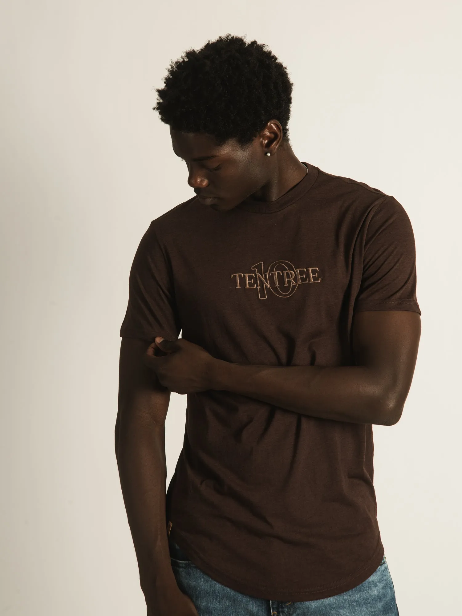 TENTREE TEN CURVED HEM T-SHIRT - CLEARANCE sold by Boathouse product image thumbnail 2
