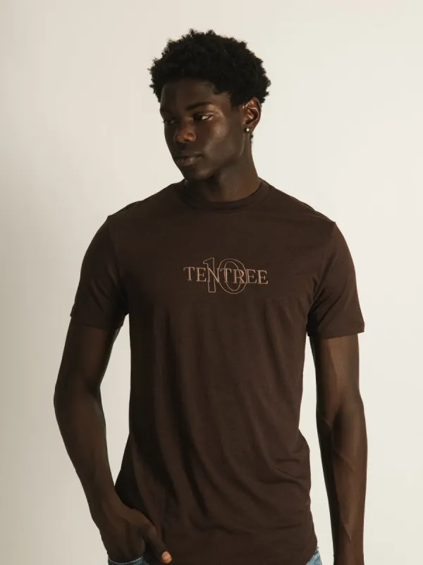 TENTREE TEN CURVED HEM T-SHIRT  - CLEARANCE sold by Boathouse