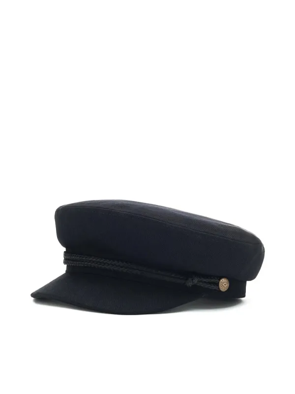 FIDDLER CAP - BLACK - CLEARANCE sold by Boathouse