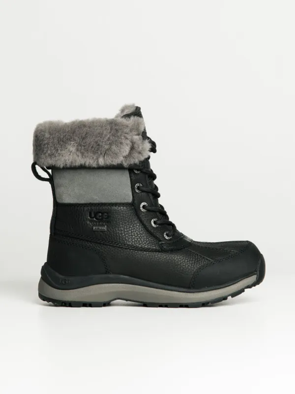 WOMENS UGG ADIRONDACK III BOOT - BLACK sold by Boathouse