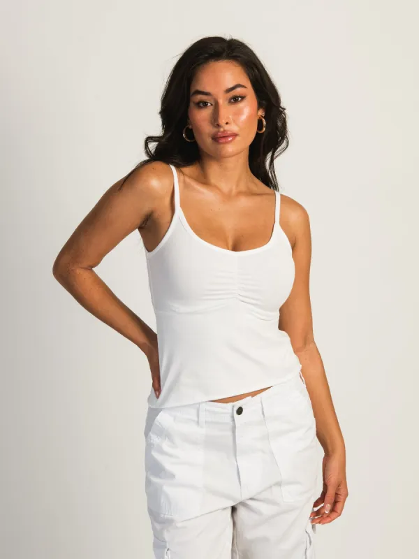 HARLOW ABBY TANK - WHITE sold by Boathouse