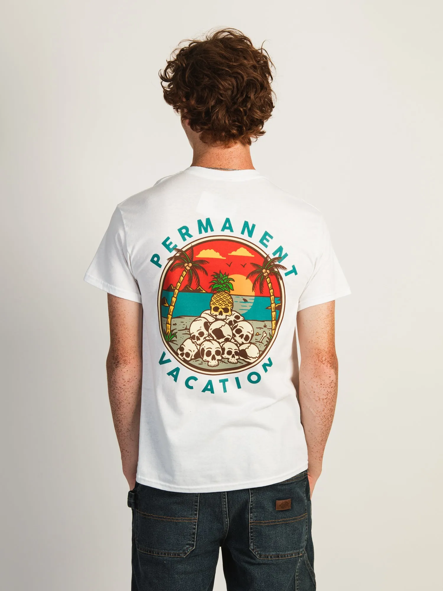 DEATH COAST SUPPLY PERMANENT VACAY T-SHIRT sold by Boathouse