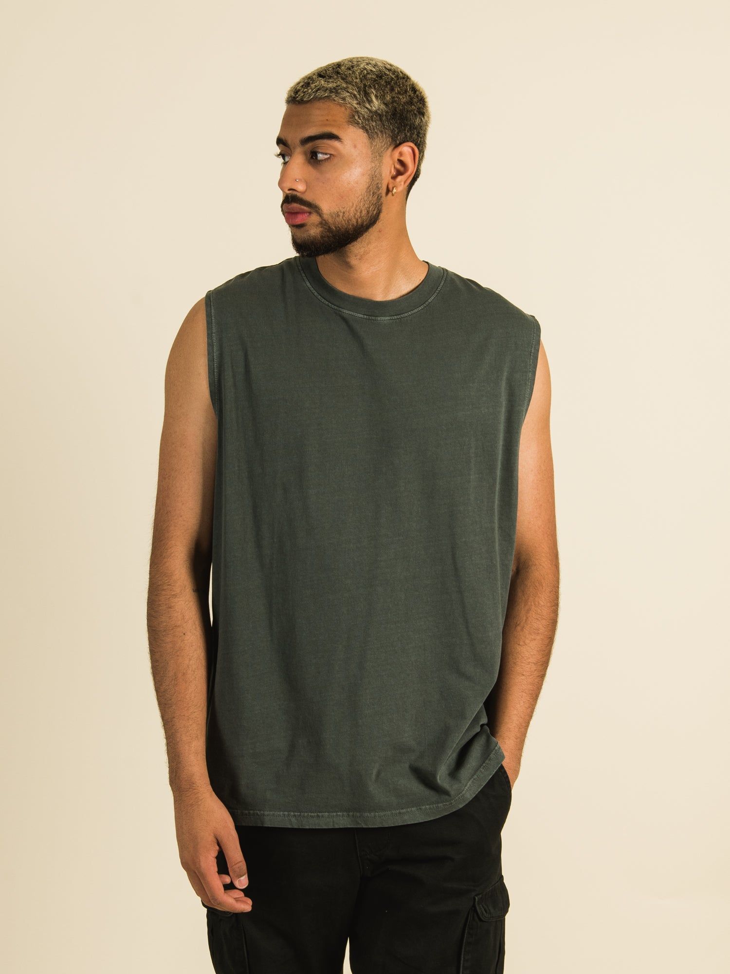 KOLBY GARMENT DYE OVERSIZED TANK TOP - CLEARANCE sold by Boathouse