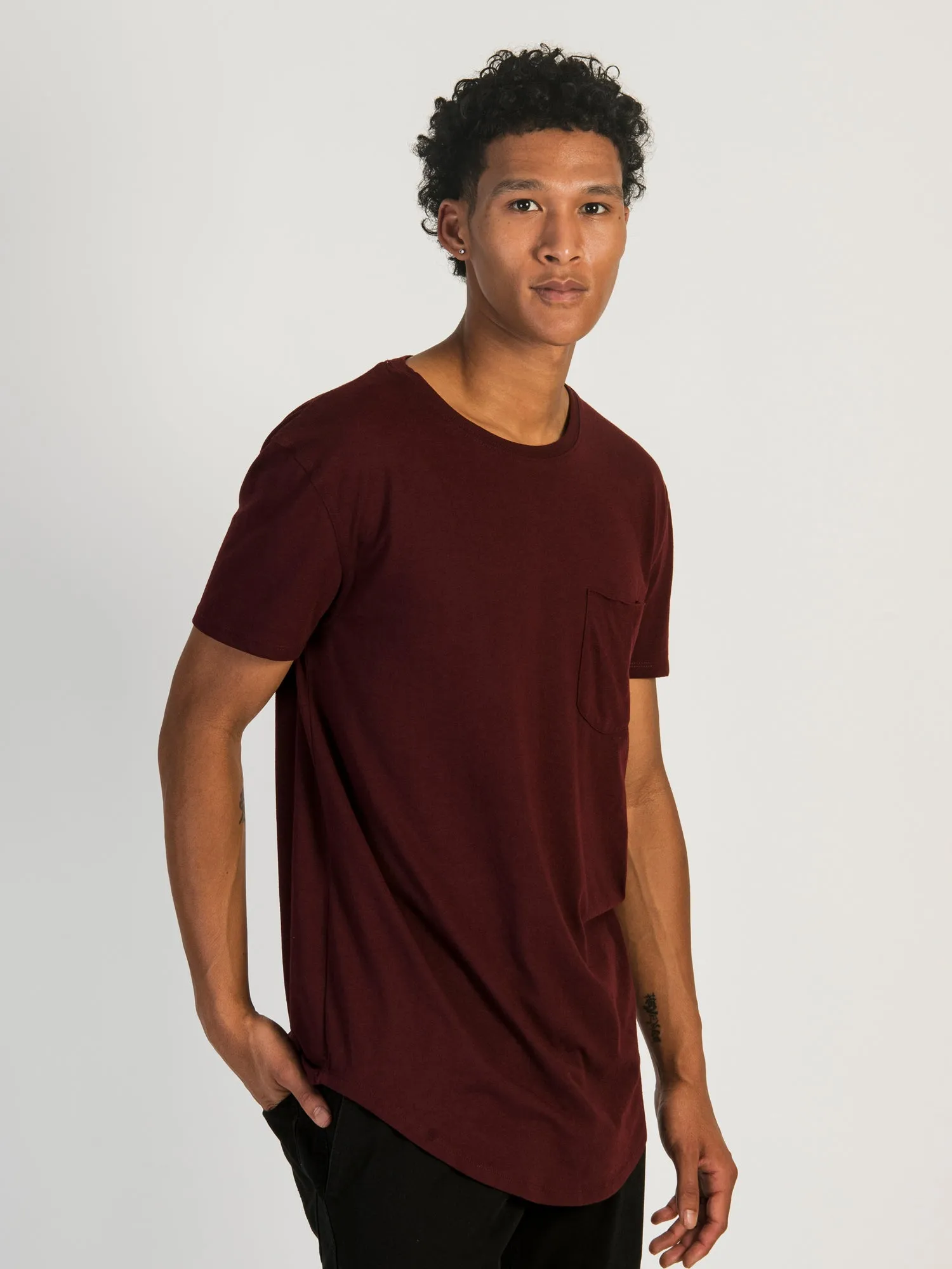 LONGLINE TEE - PORT sold by Boathouse product image thumbnail 3