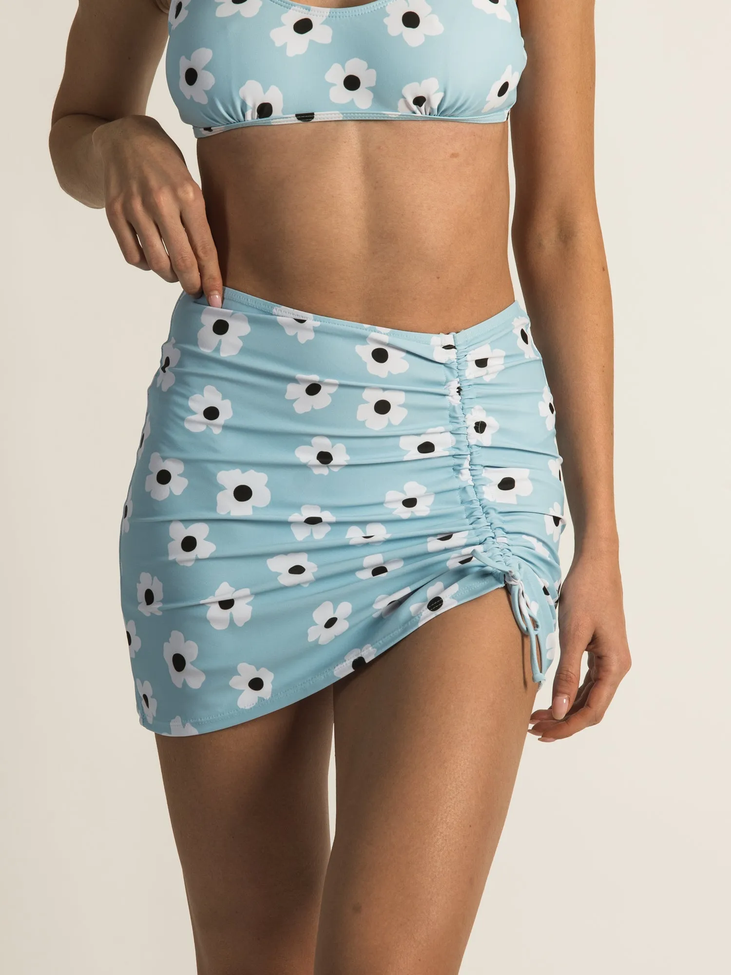 SKINNY DIP BIG DAISY SCRUNCH SKIRT - CLEARANCE sold by Boathouse