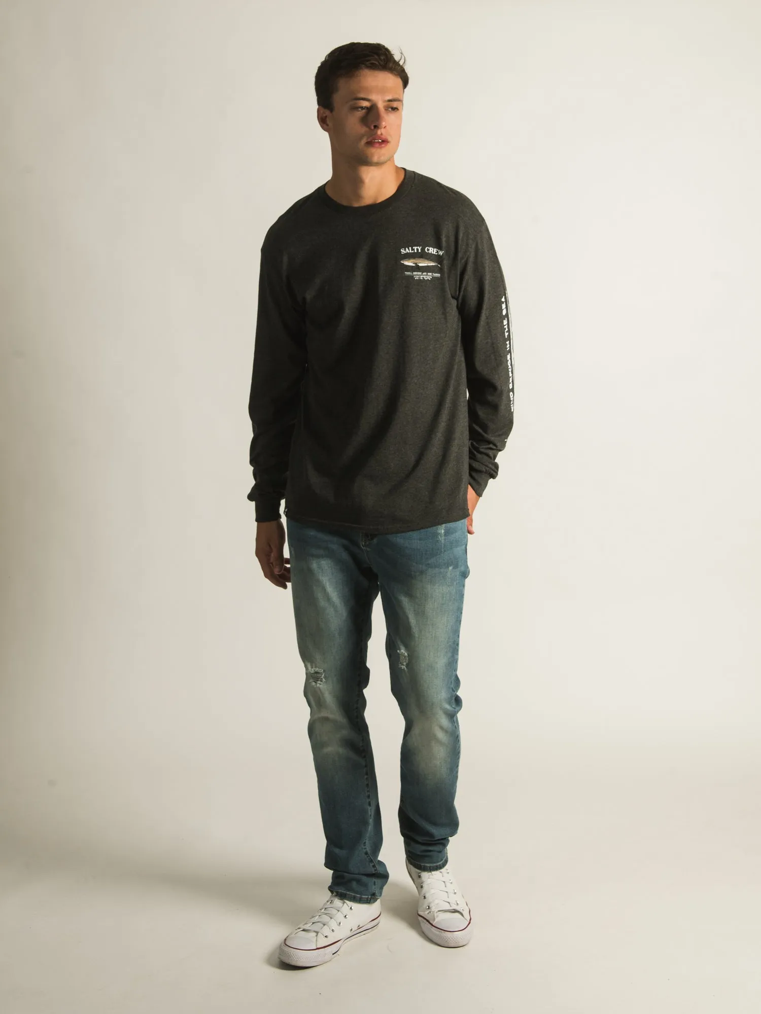 SALTY CREW BRUCE STANDARD LONG SLEEVE TEE sold by Boathouse product image thumbnail 2