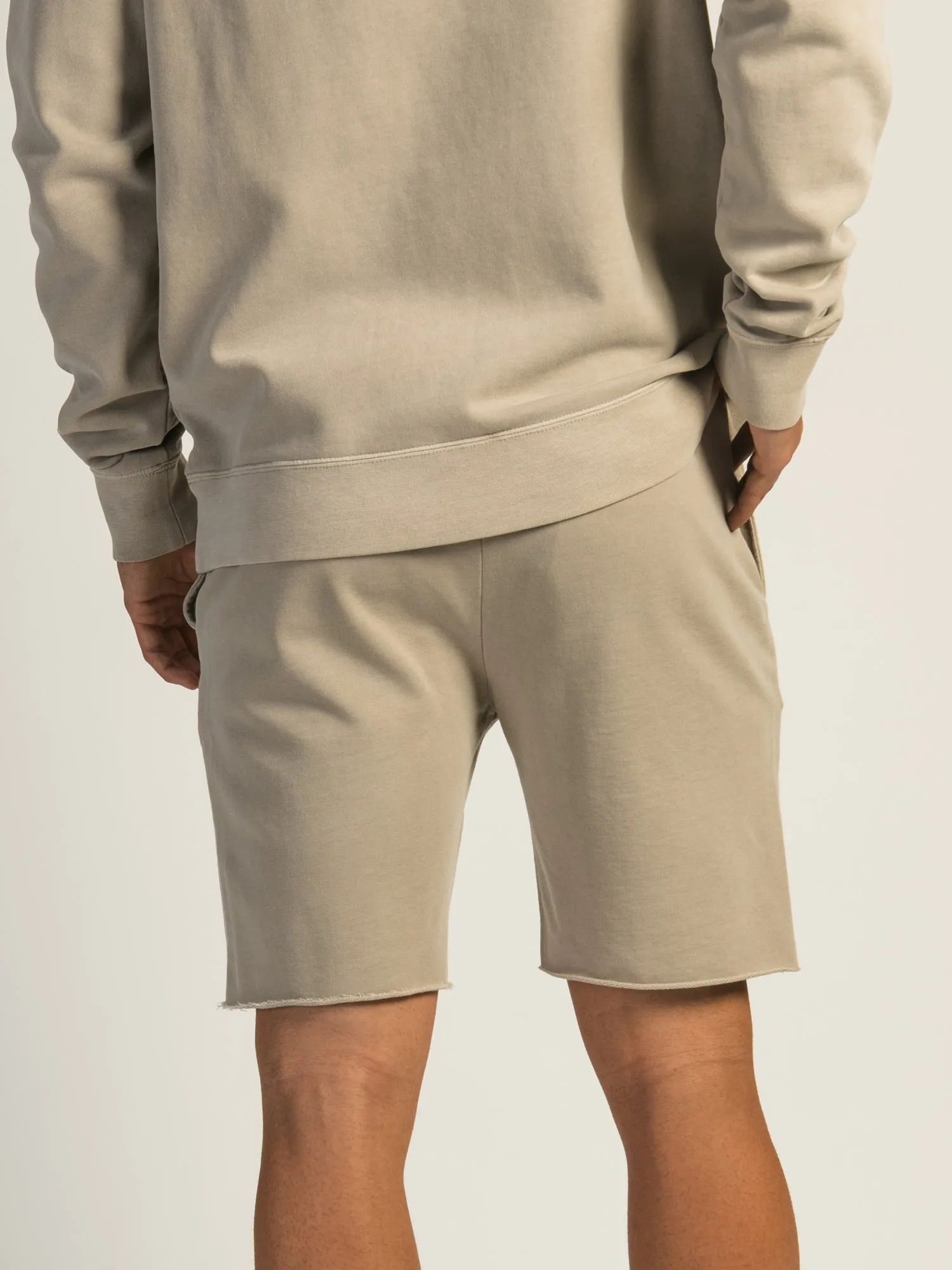 KOLBY GARMENT DYE FRENCH TERRY JOG SHORT - OATMEAL sold by Boathouse product image thumbnail 4