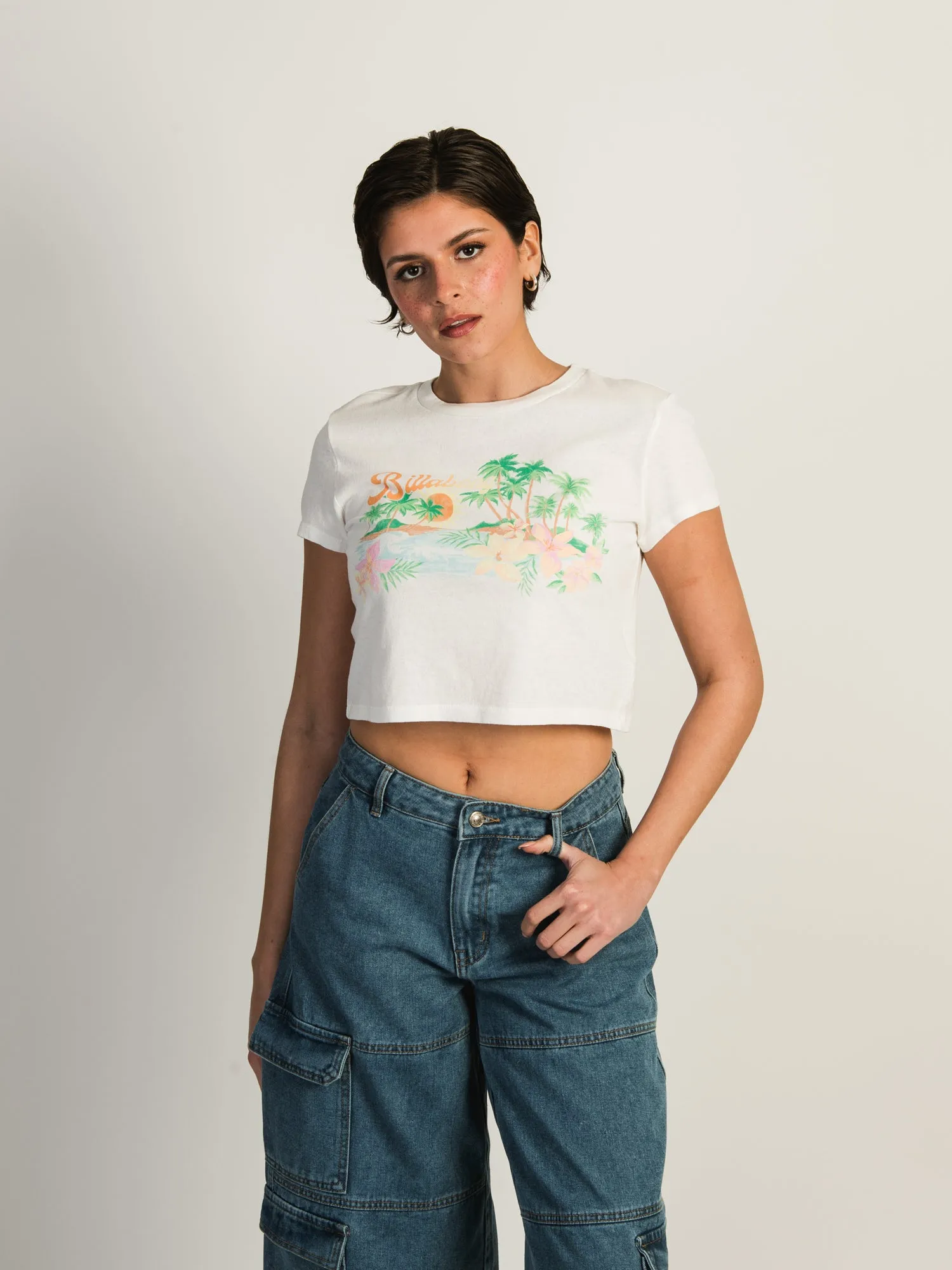 BILLABONG BY THE SEA CROPPED T-SHIRT sold by Boathouse product image thumbnail 3