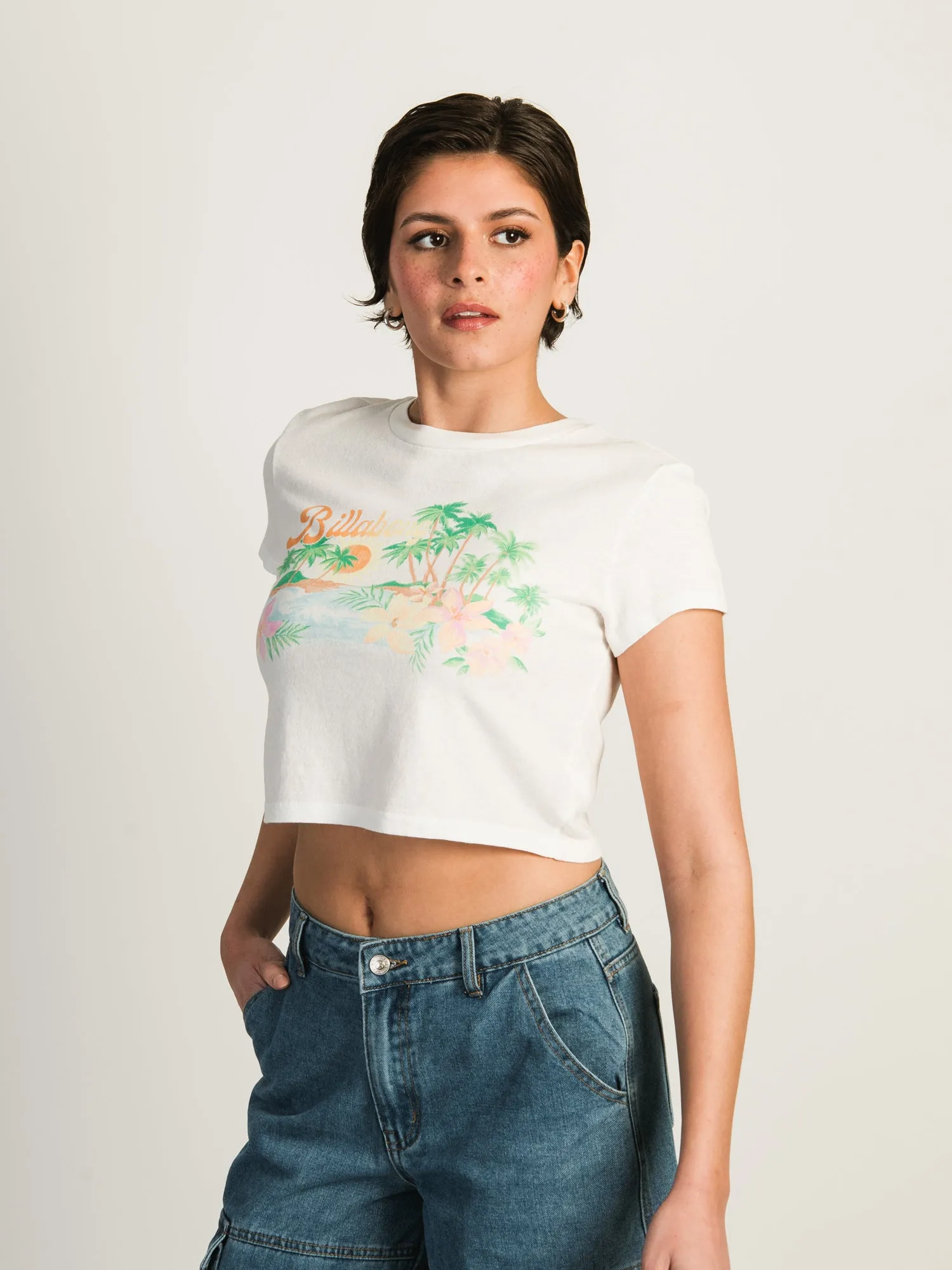 BILLABONG BY THE SEA CROPPED T-SHIRT sold by Boathouse product image thumbnail 5