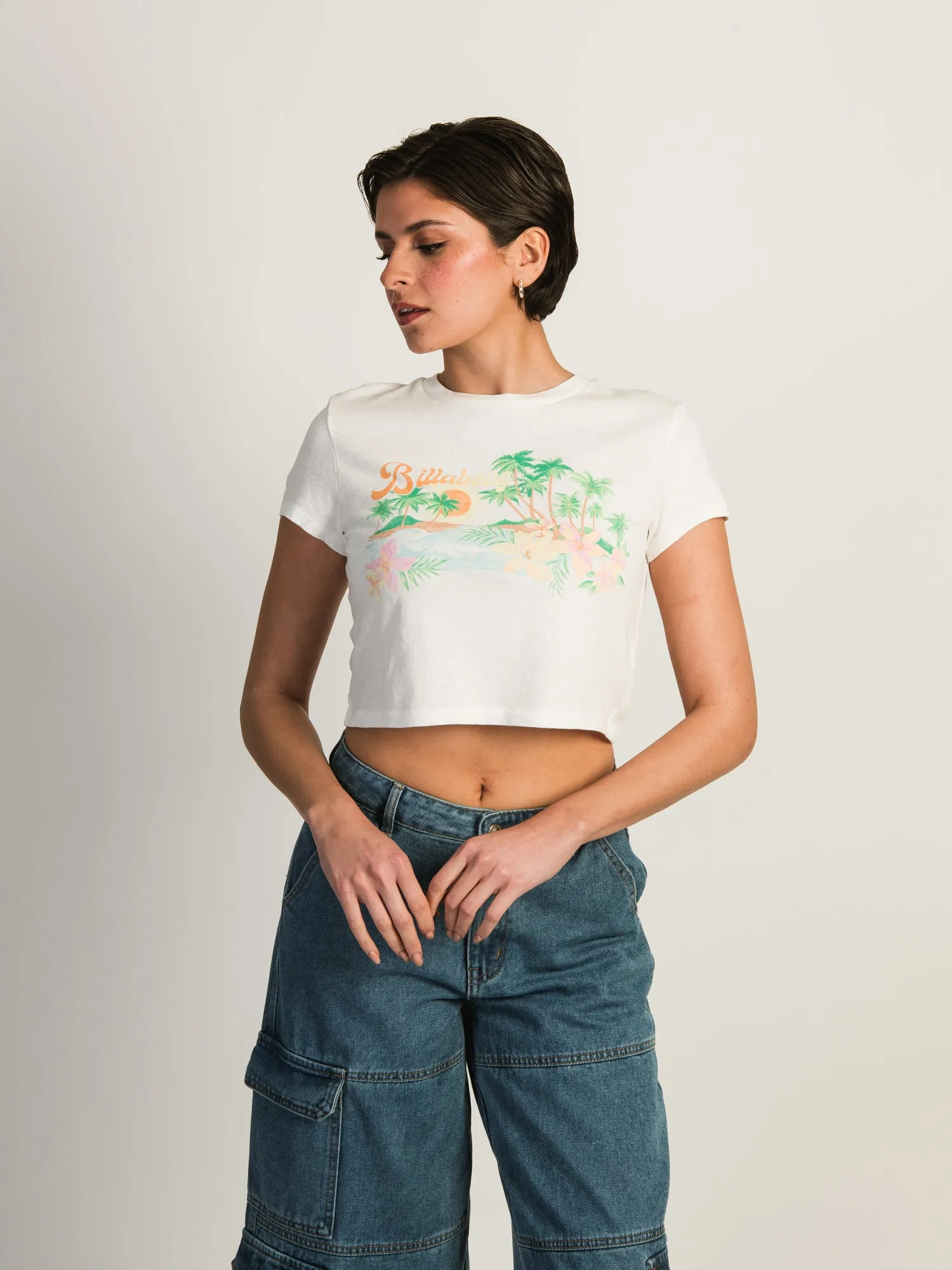 BILLABONG BY THE SEA CROPPED T-SHIRT sold by Boathouse product image thumbnail 2
