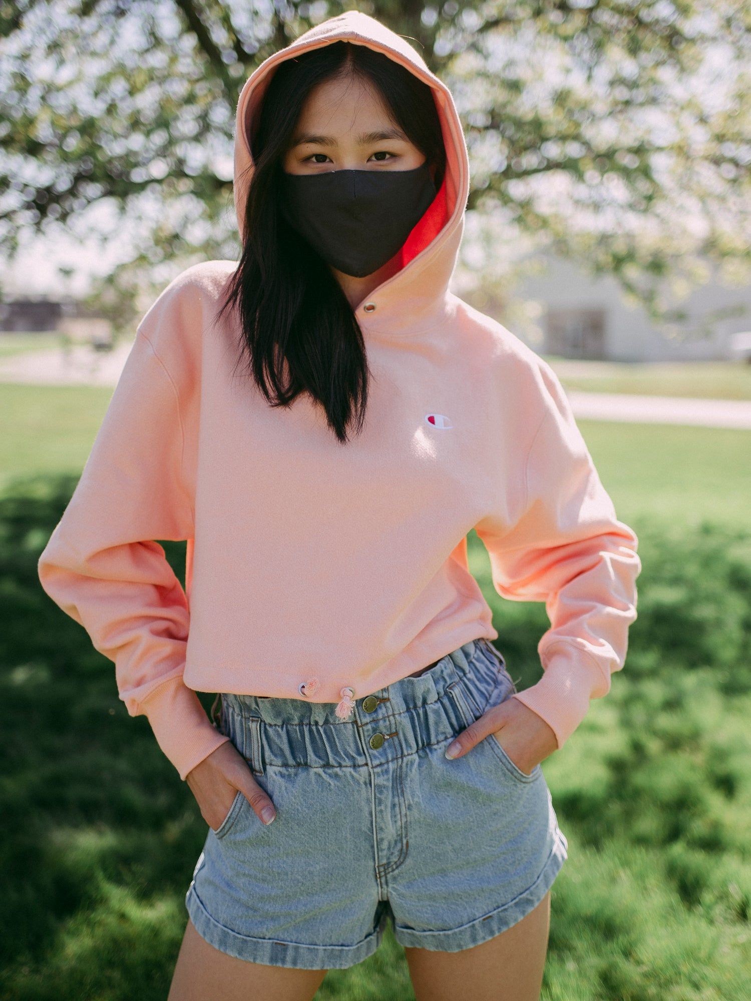 CHAMPION REVERSE WEAVE CINCH PULLOVER HOODIE - CLEARANCE sold by Boathouse