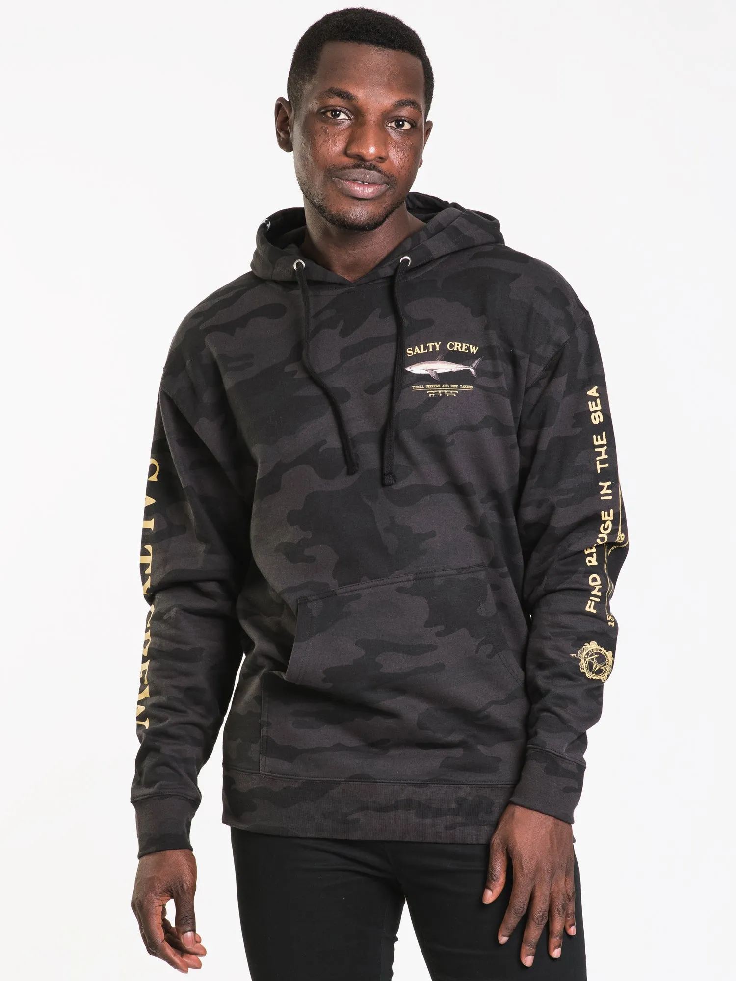 SALTY CREW BRUCE FLEECE PULLOVER HOODIE - CLEARANCE sold by Boathouse