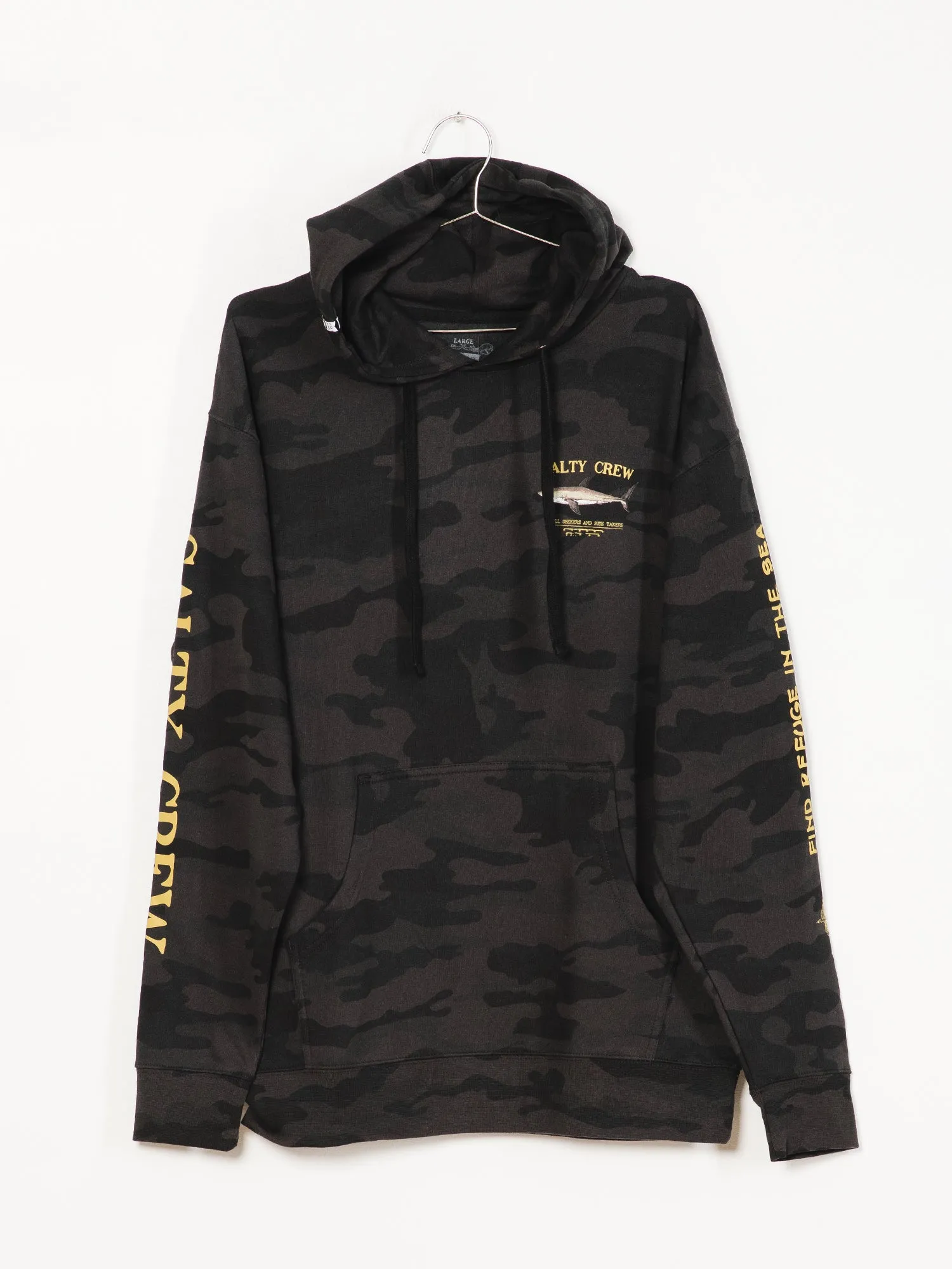 SALTY CREW BRUCE FLEECE PULLOVER HOODIE - CLEARANCE sold by Boathouse product image thumbnail 5