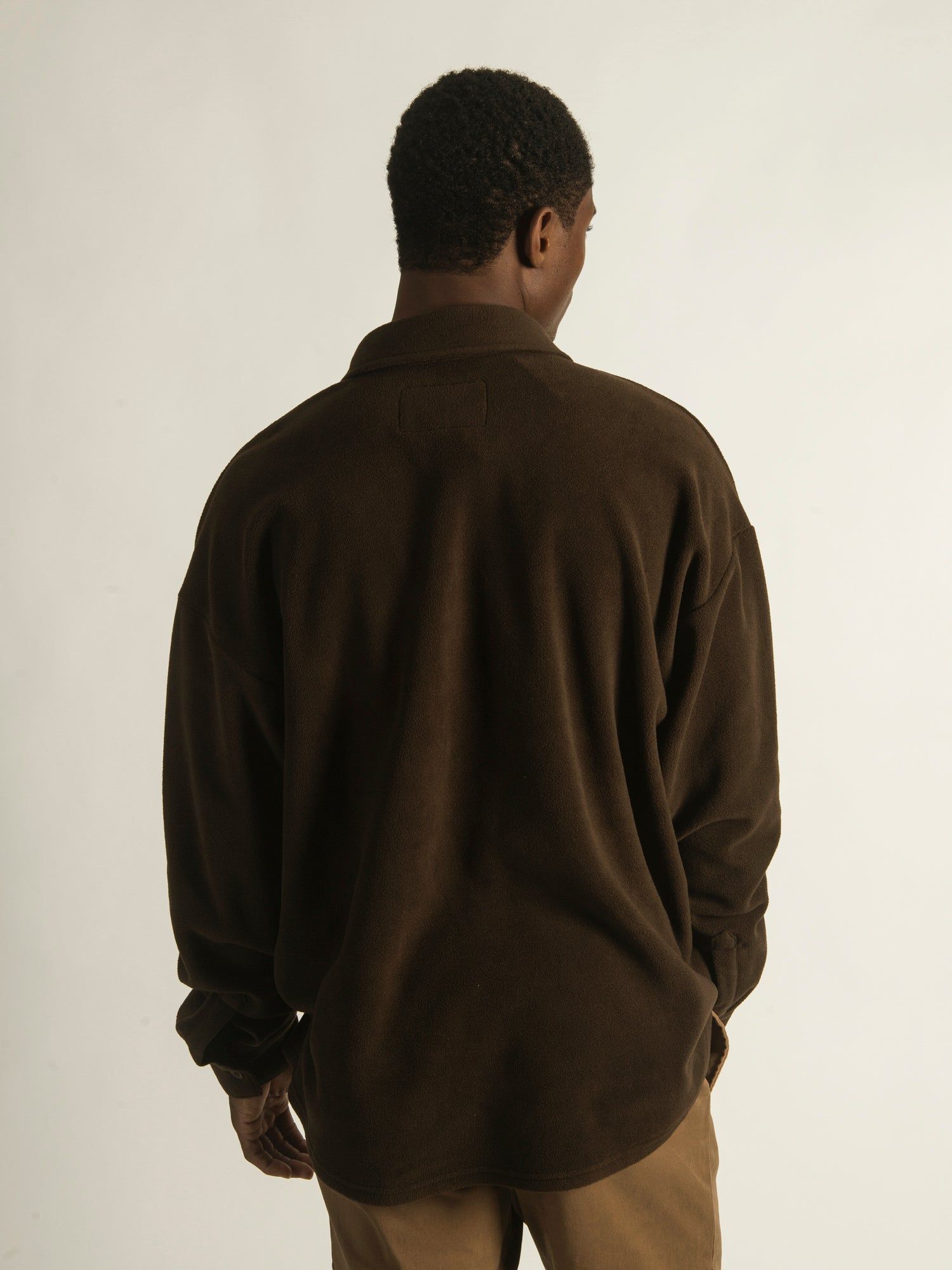 KOLBY BLACK POLAR FLEECE OVERSHIRT - CLEARANCE sold by Boathouse product image thumbnail 3