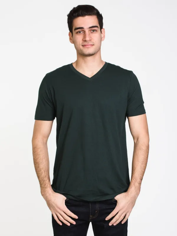 MENS VICTOR VNECK T - FOREST - CLEARANCE sold by Boathouse