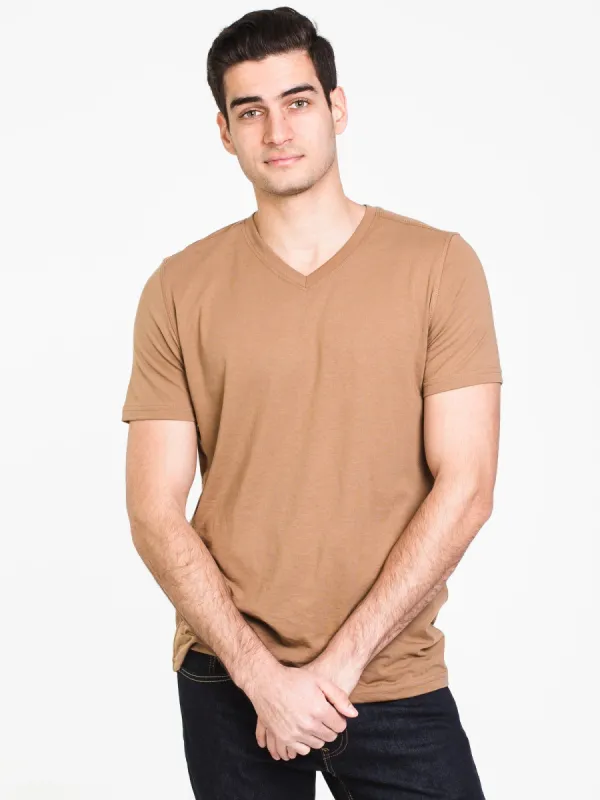MENS VICTOR VNECK T - FLAX - CLEARANCE sold by Boathouse