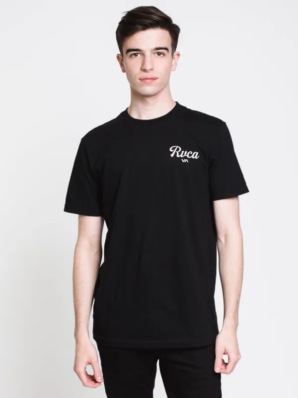 MENS DECCA SHORT SLEEVE T-SHIRT- BLACK - CLEARANCE sold by Boathouse