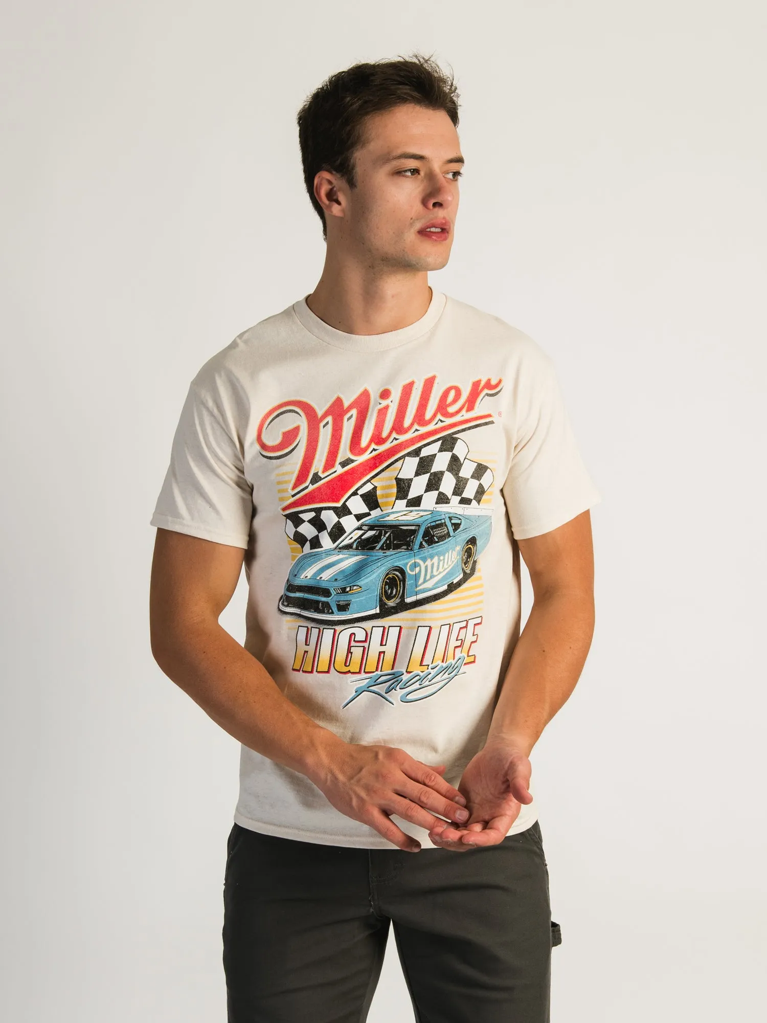 MILLER HIGH LIFE RACE T-SHIRT sold by Boathouse product image thumbnail 2
