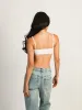 HARLOW CLASSIC TRIANGLE BRALETTE - WHITE sold by Boathouse