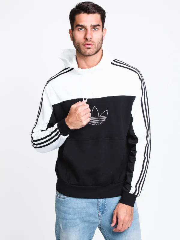 MENS MIXED PULLOVER HOODIE- BLACK/WHITE - CLEARANCE sold by Boathouse