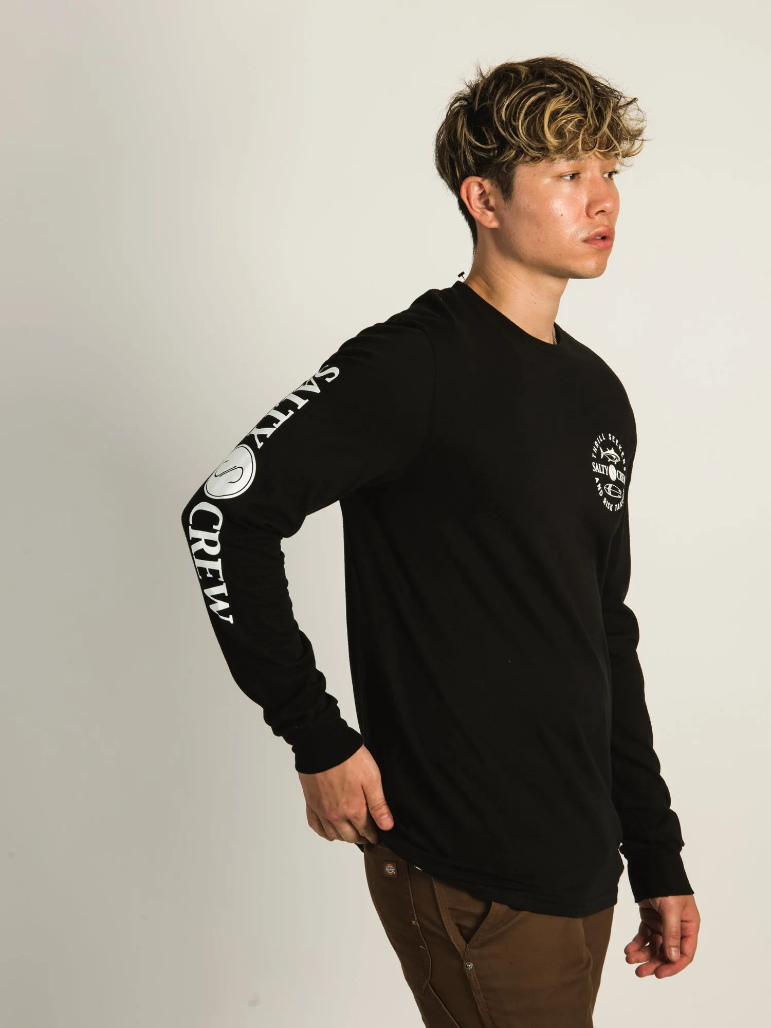 SALTY CREW FLIP FLOP STANDARD LONG SLEEVE TEE sold by Boathouse product image thumbnail 3
