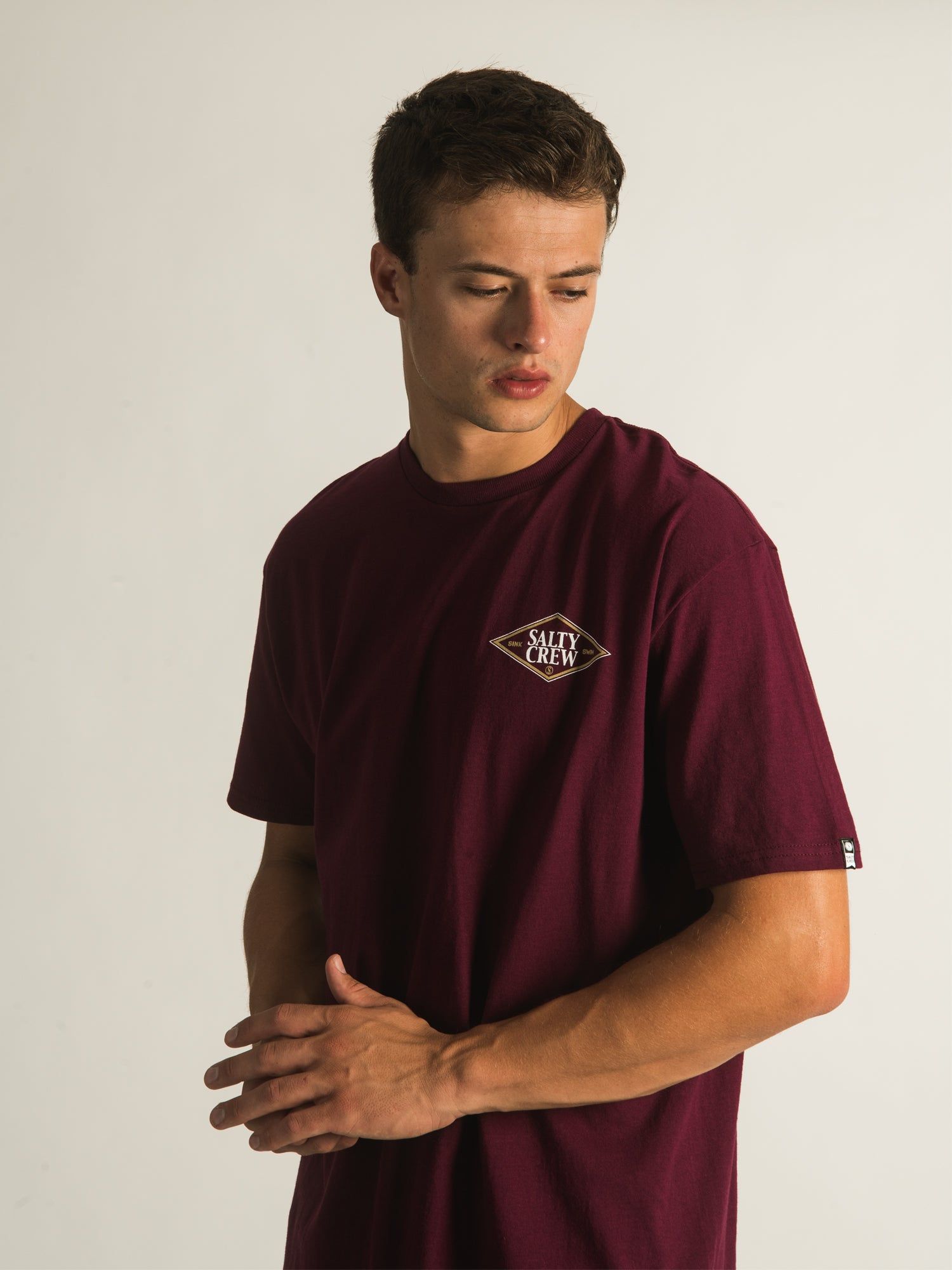 SALTY CREW DIAMOND STANDARD T-SHIRT sold by Boathouse product image thumbnail 2