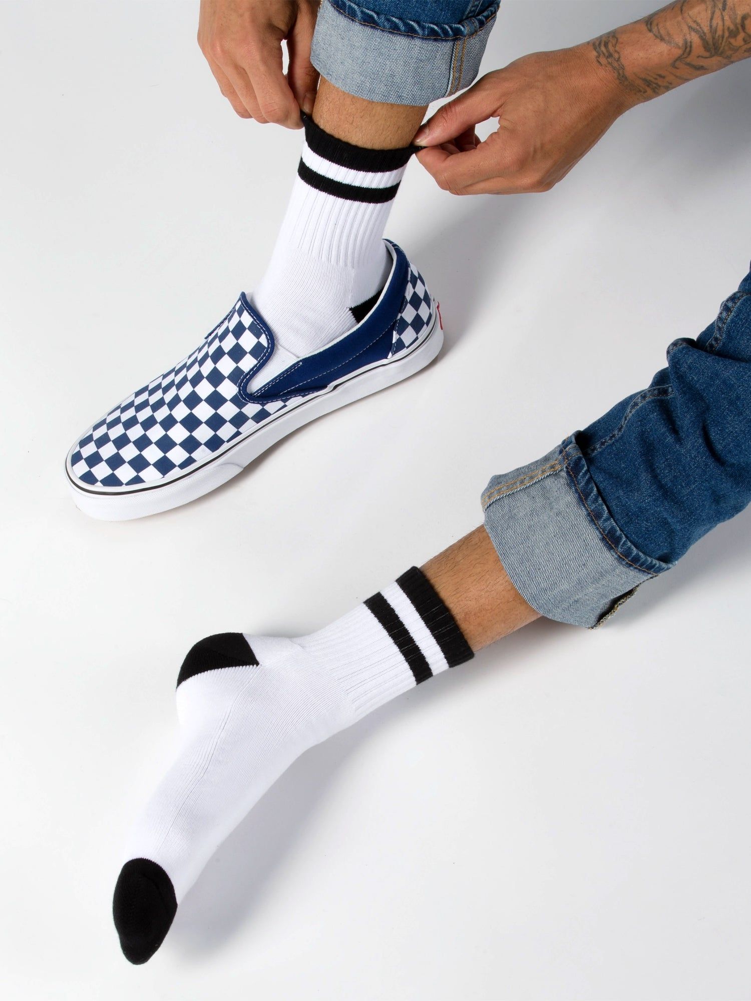VANS HALF CREW SOCKS sold by Boathouse