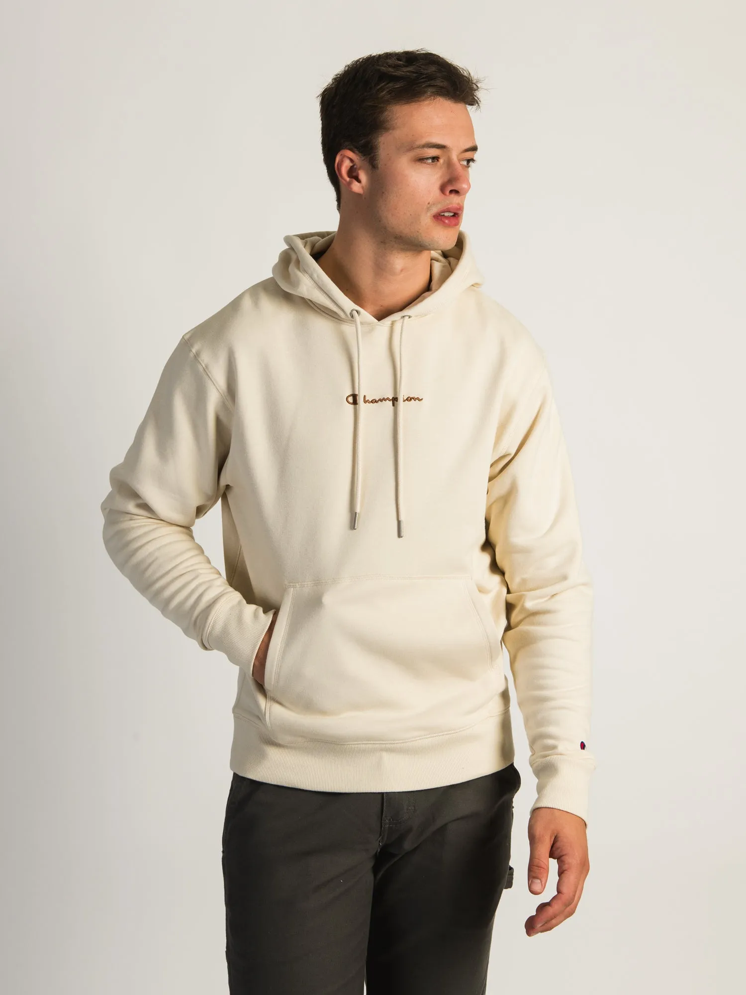 CHAMPION CLASSIC FLEECE PULL OVER HOODIE sold by Boathouse product image thumbnail 2