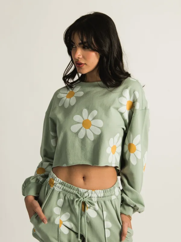 HARLOW GISELLE ALL OVER PRINT CREW - CLEARANCE sold by Boathouse