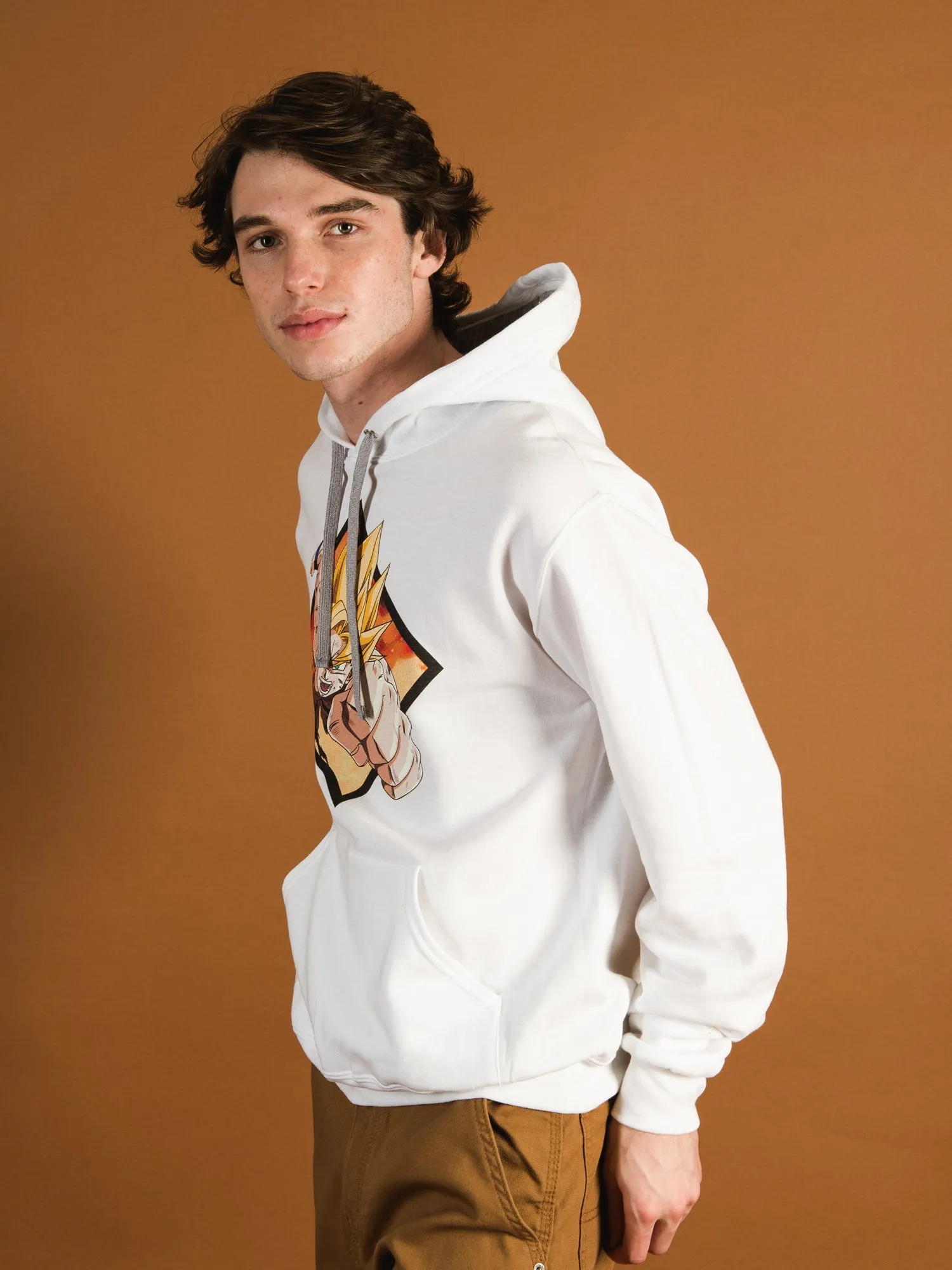 NTD APPAREL DRAGONBALL Z GOKU PULLOVER HOODIE - CLEARANCE sold by Boathouse