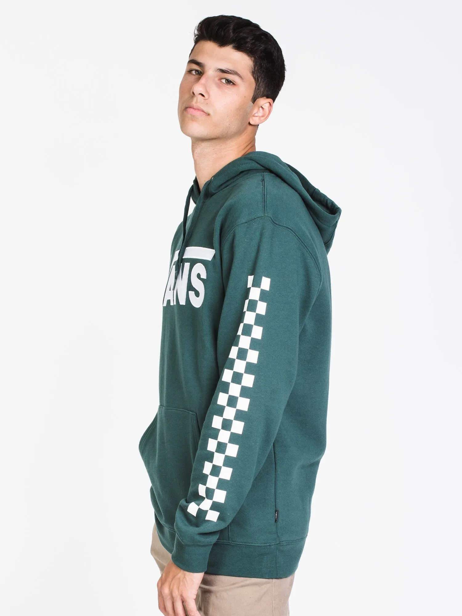 MENS VANS APPLQ PULLOVER HOODIE- GRN/WHT - CLEARANCE sold by Boathouse product image thumbnail 3