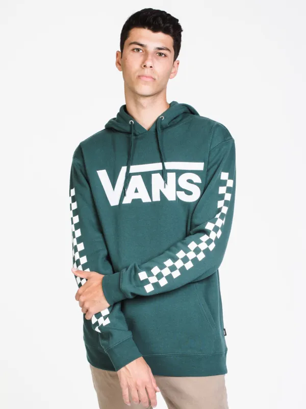 MENS VANS APPLQ PULLOVER HOODIE- GRN/WHT - CLEARANCE sold by Boathouse