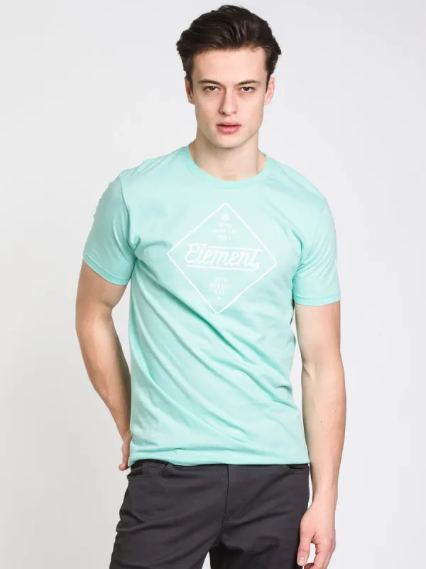 MENS STADIUM SHORT SLEEVE T-SHIRT- MINT - CLEARANCE sold by Boathouse