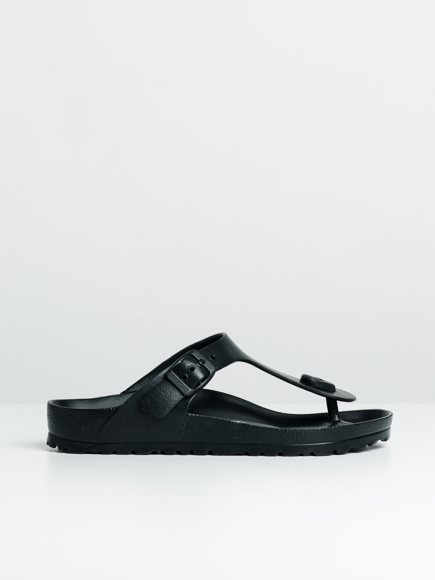 WOMENS BIRKENSTOCK GIZEH EVA BLACK SANDALS - REGULAR - BLACK sold by Boathouse