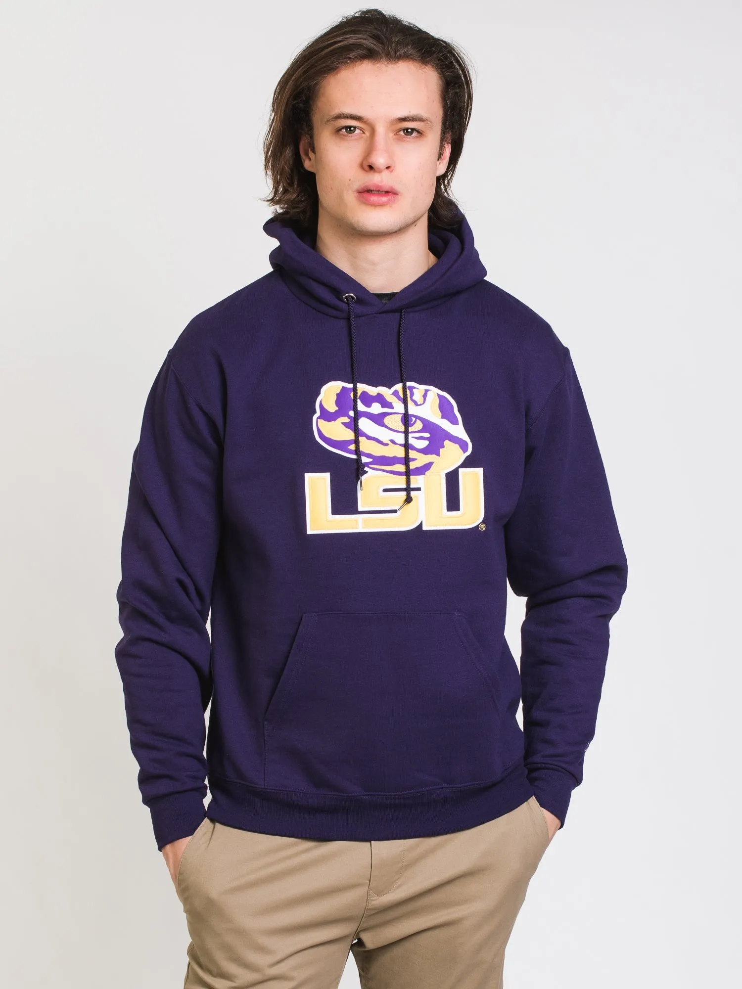 CHAMPION ECO POWERBLEND LSU UNIVERSITY HOODIE - CLEARANCE sold by Boathouse product image thumbnail 4