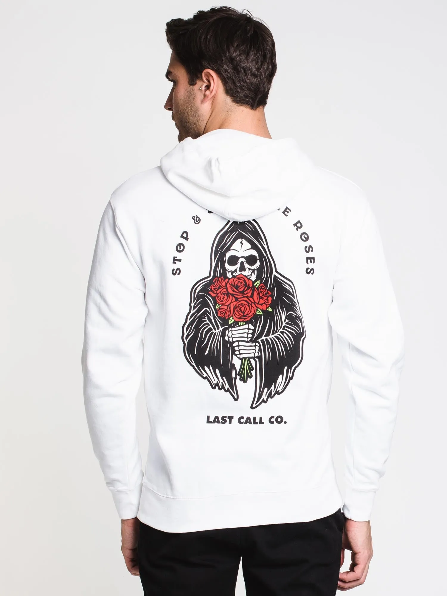LAST CALL ROSES PULLOVER HOODIE - WHITE - CLEARANCE sold by Boathouse product image thumbnail 2