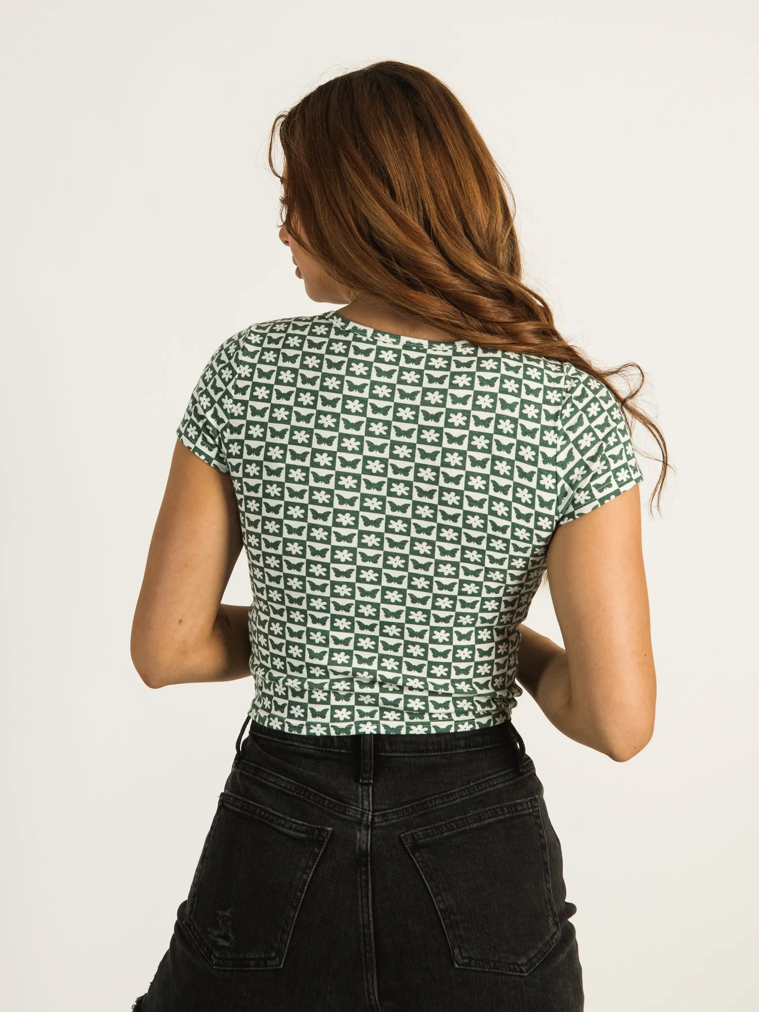 HARLOW CARA PRINT BUTTON-UP - CLEARANCE sold by Boathouse product image thumbnail 3