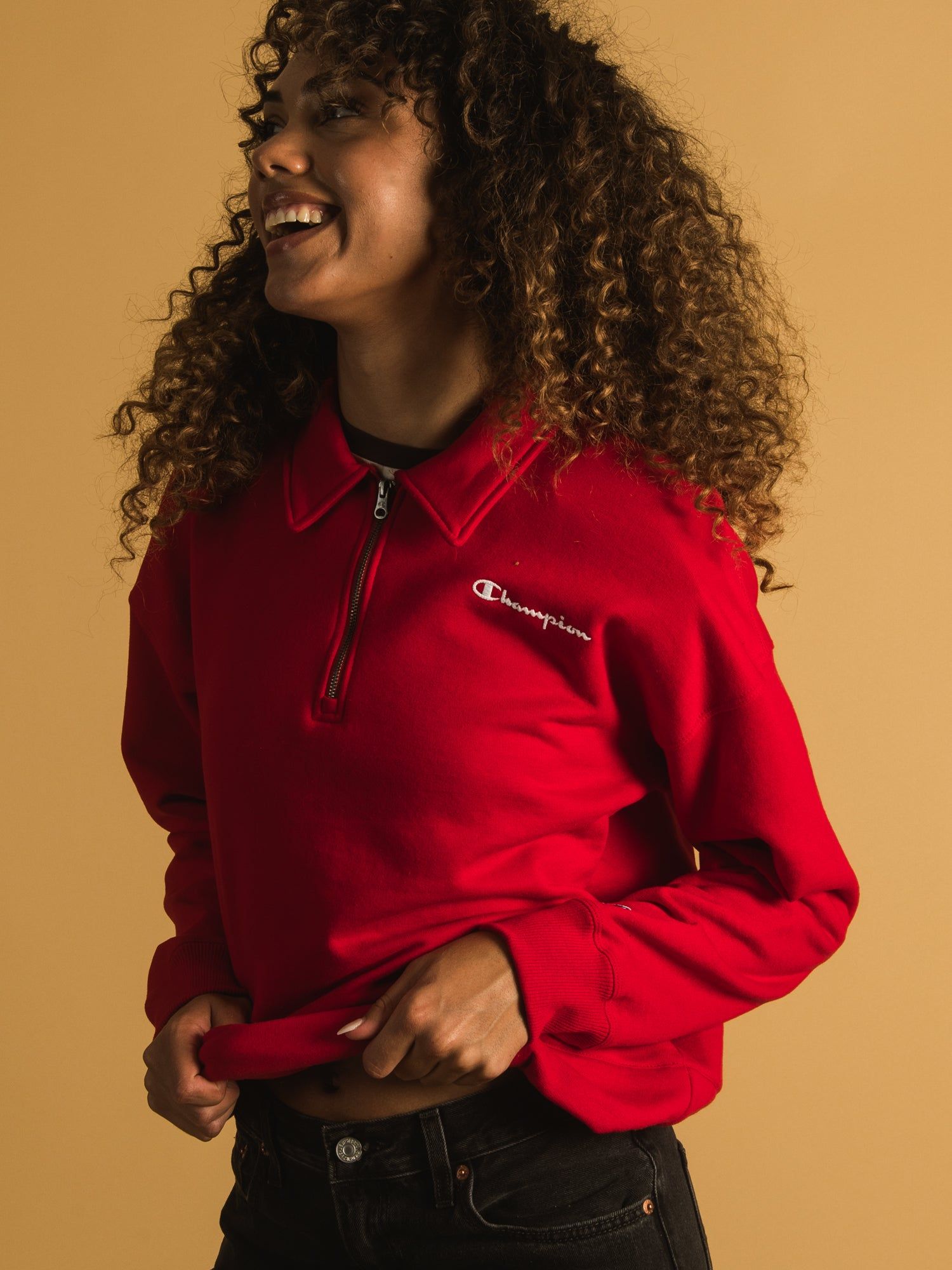 CHAMPION POWERBLEND 1/2 ZIP - CLEARANCE sold by Boathouse product image thumbnail 2