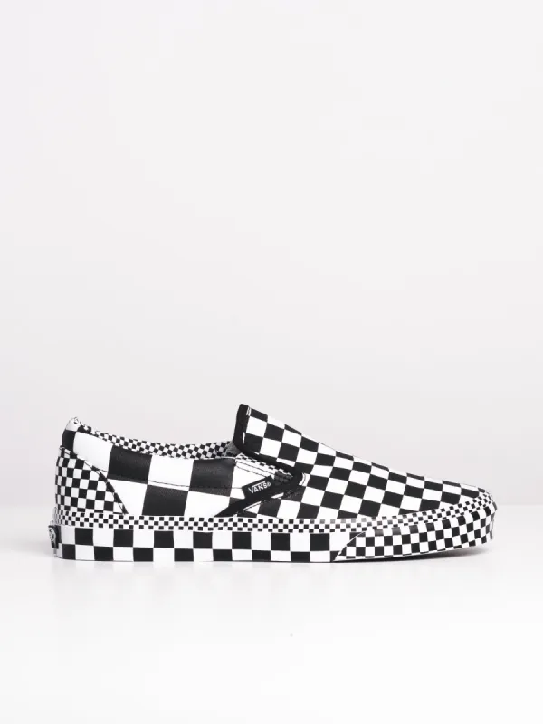 MENS CLASSIC SLIP-ON - ALL OVER PRINT CHECKER - CLEARANCE sold by Boathouse