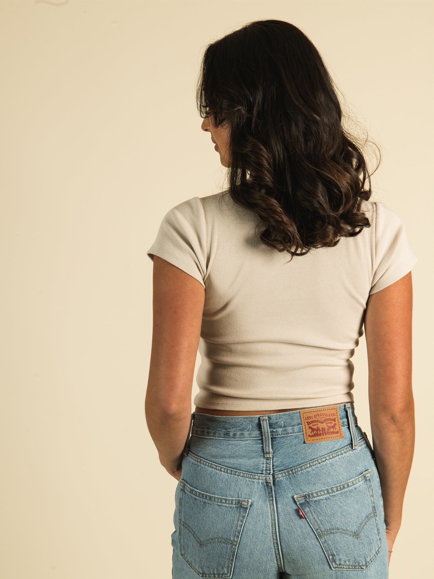 HARLOW RIBBED BABY GRAPHIC T-SHIRT - CLEARANCE sold by Boathouse product image thumbnail 3