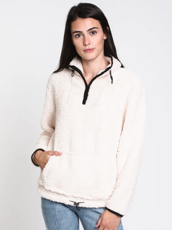 WOMENS SHERPA ZIP PULLOVER - CLEARANCE sold by Boathouse